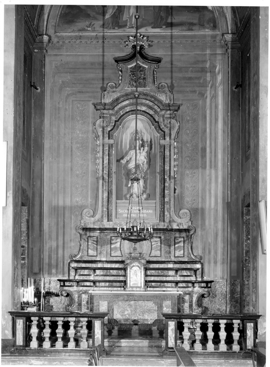 altare, complesso decorativo - bottega italiana (sec. XVIII)