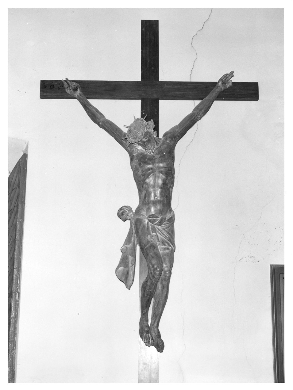 crocifisso, opera isolata - bottega italiana (sec. XVIII)