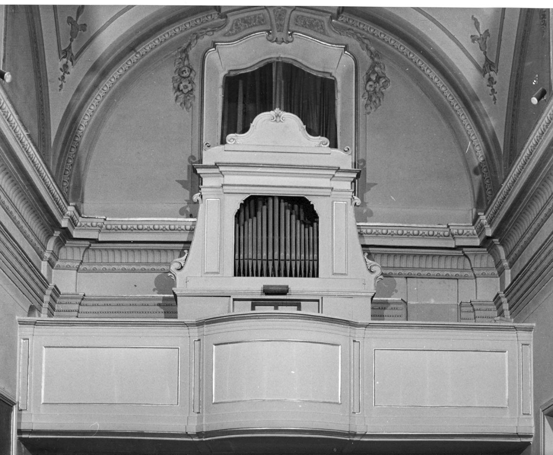 tribuna d'organo, opera isolata - bottega lombarda (sec. XIX)