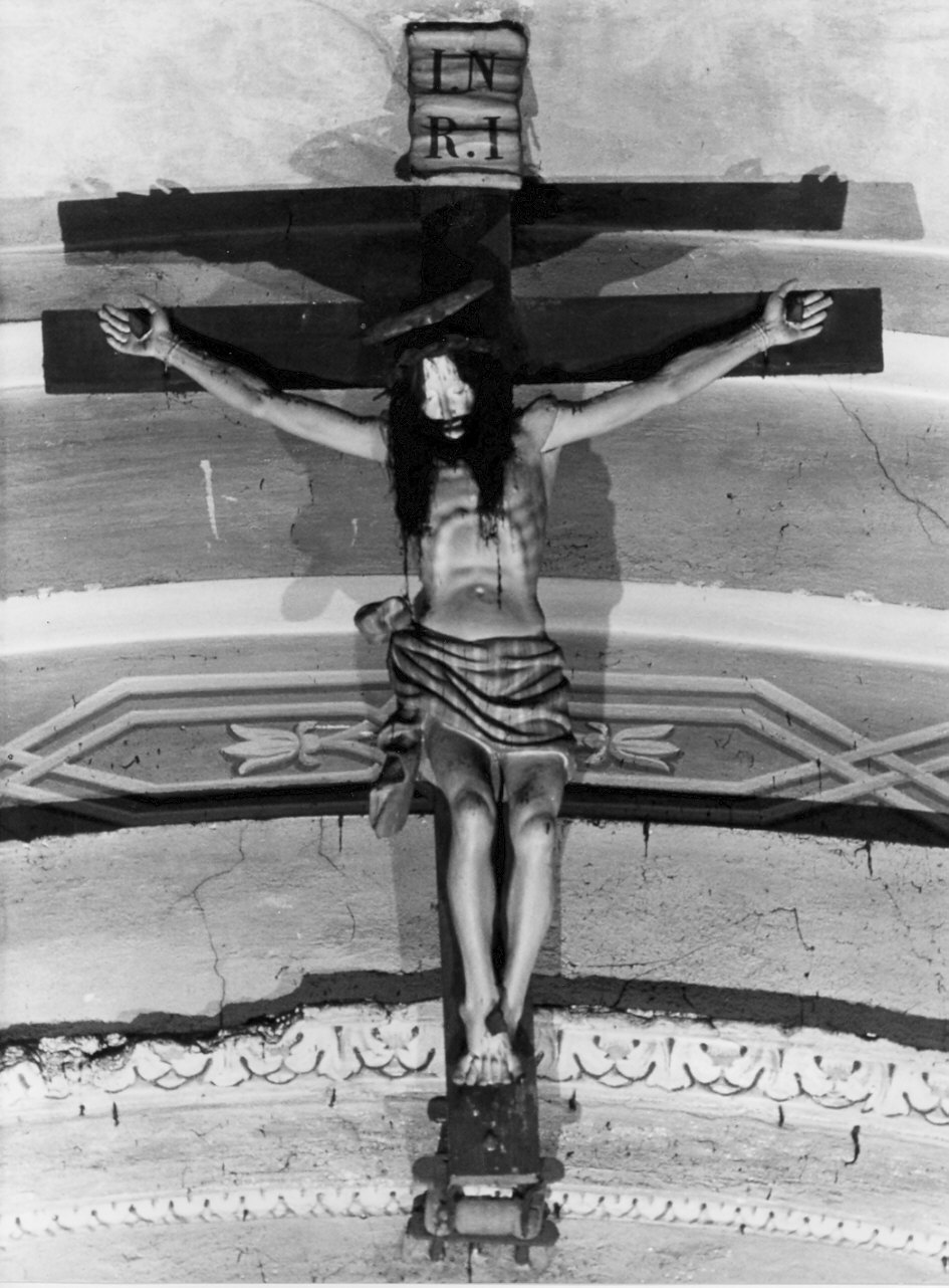 crocifisso, opera isolata - bottega lombarda (sec. XVII)