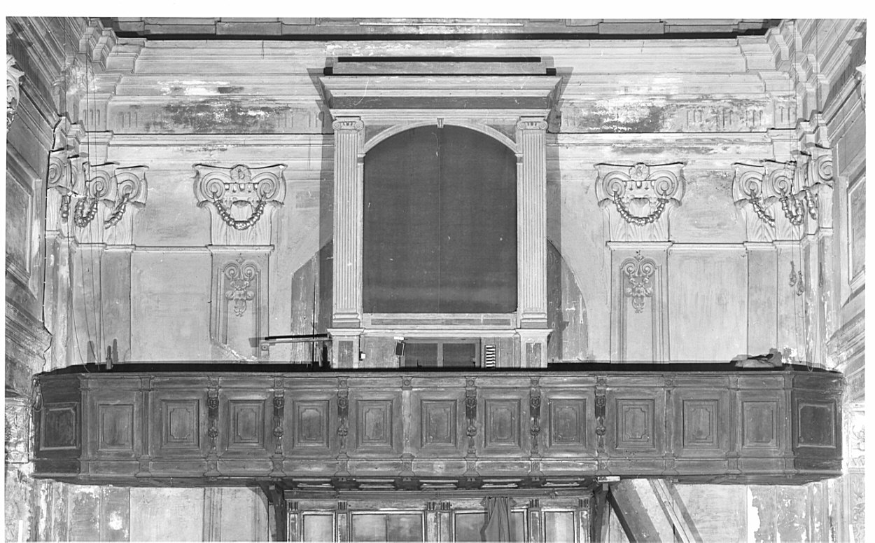 parapetto di cantoria, opera isolata - bottega lombarda (prima metà sec. XVIII)