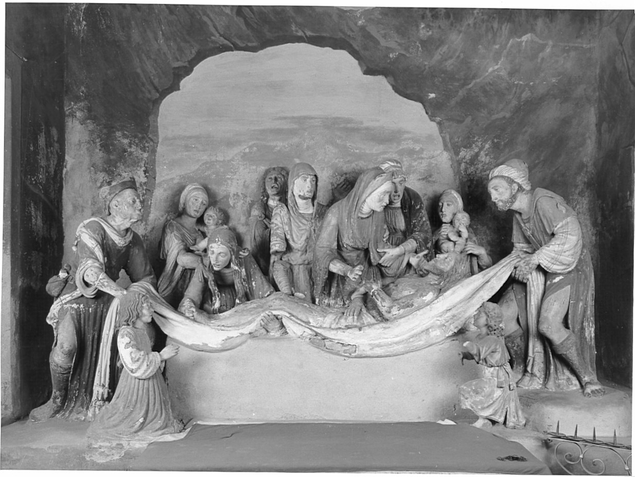 gruppo scultoreo, complesso decorativo - bottega lombarda (prima metà sec. XVI)