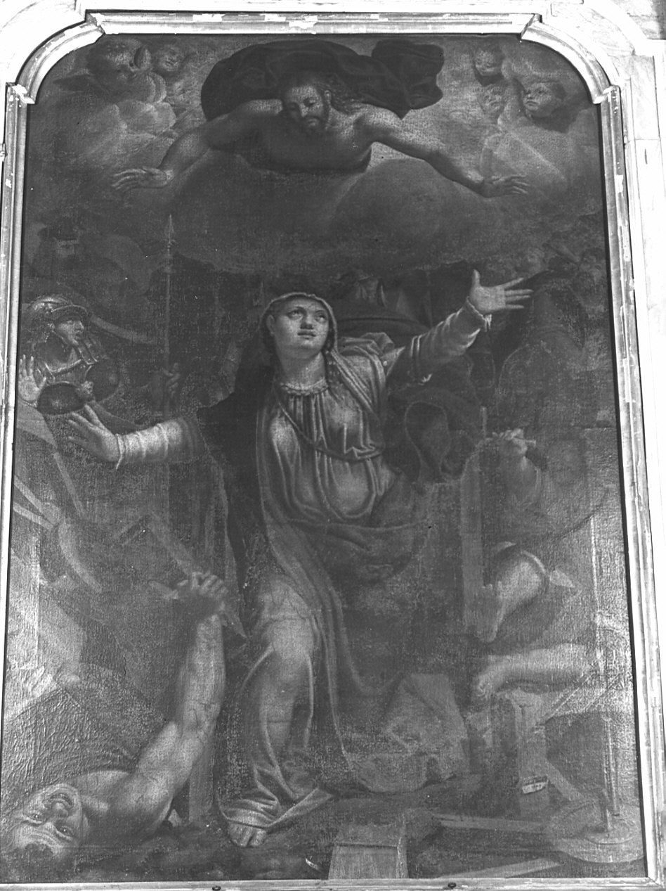 martirio di Santa Caterina d'Alessandria (dipinto, opera isolata) di Mariani Cristoforo (sec. XVI)