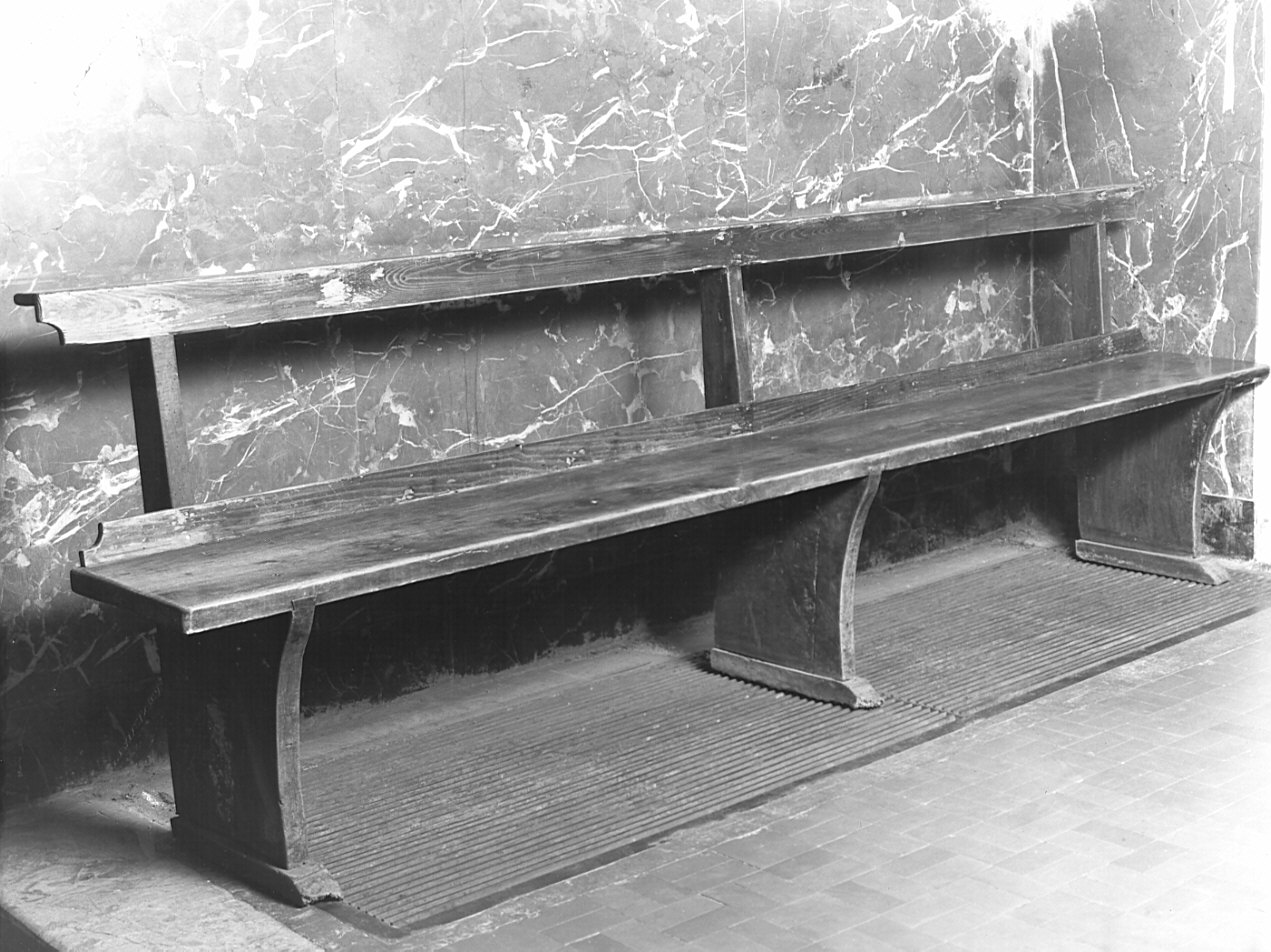 panca, coppia - bottega italiana (secc. XIX/ XX)