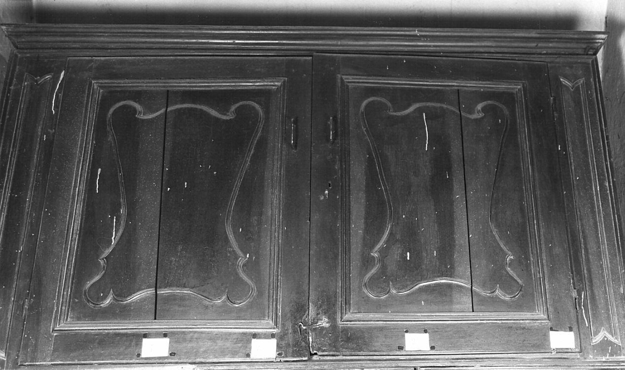 armadio, opera isolata - bottega italiana (sec. XVIII)