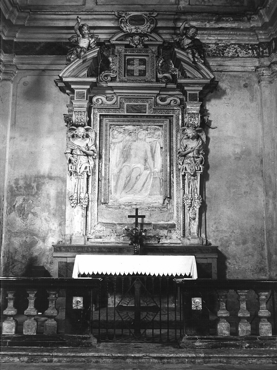 altare maggiore, opera isolata - bottega italiana (metà sec. XVII)