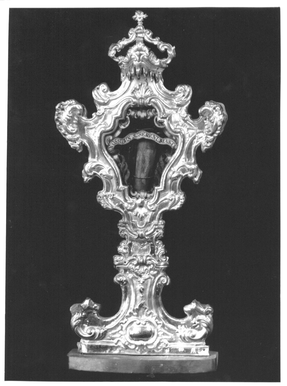 reliquiario, opera isolata - ambito lombardo (seconda metà sec. XVIII)