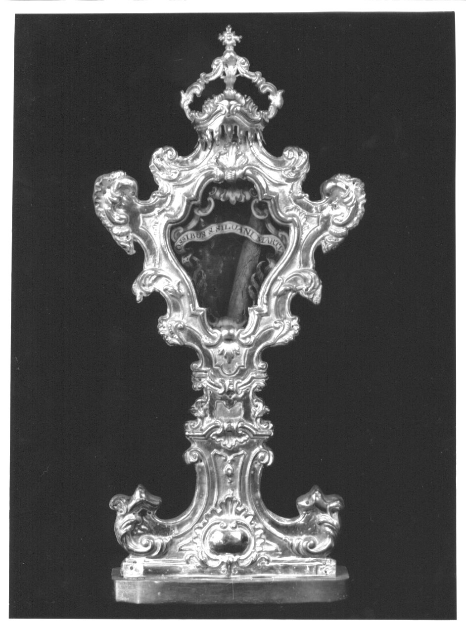 reliquiario, opera isolata - ambito lombardo (seconda metà sec. XVIII)