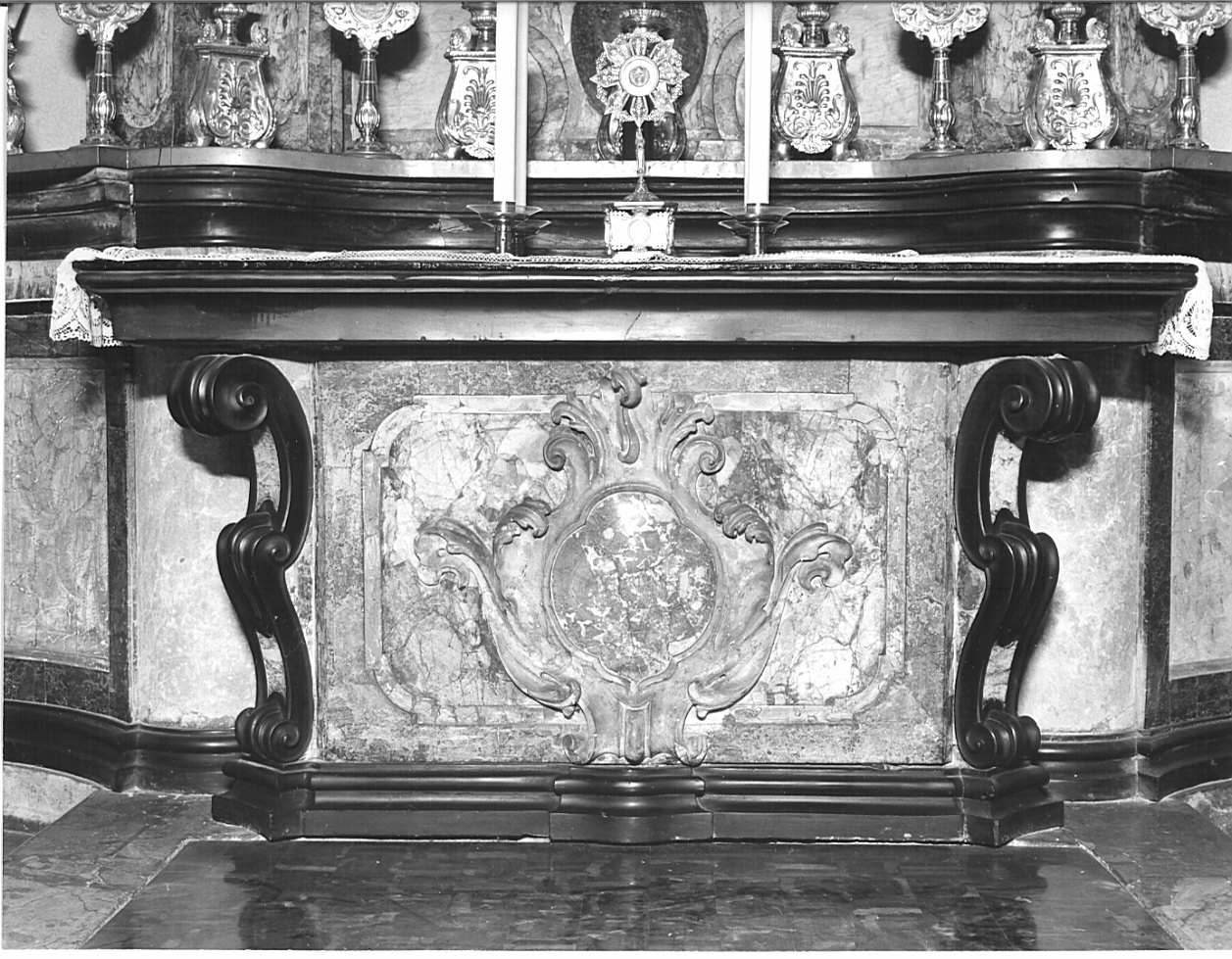 paliotto, elemento d'insieme - bottega lombarda (sec. XVIII)