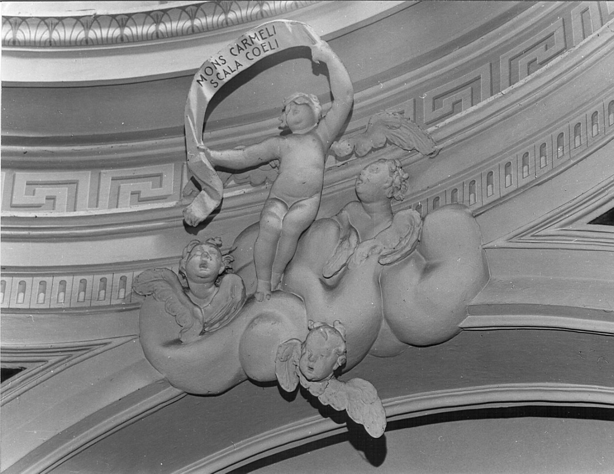 Angeli/ cherubini (rilievo, opera isolata) - bottega lombarda (sec. XIX)