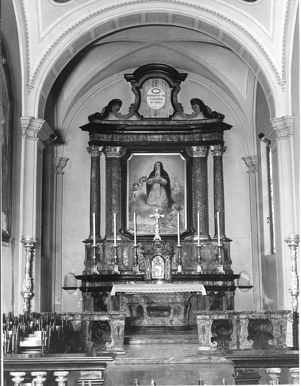altare, complesso decorativo - bottega lombarda (sec. XVIII)