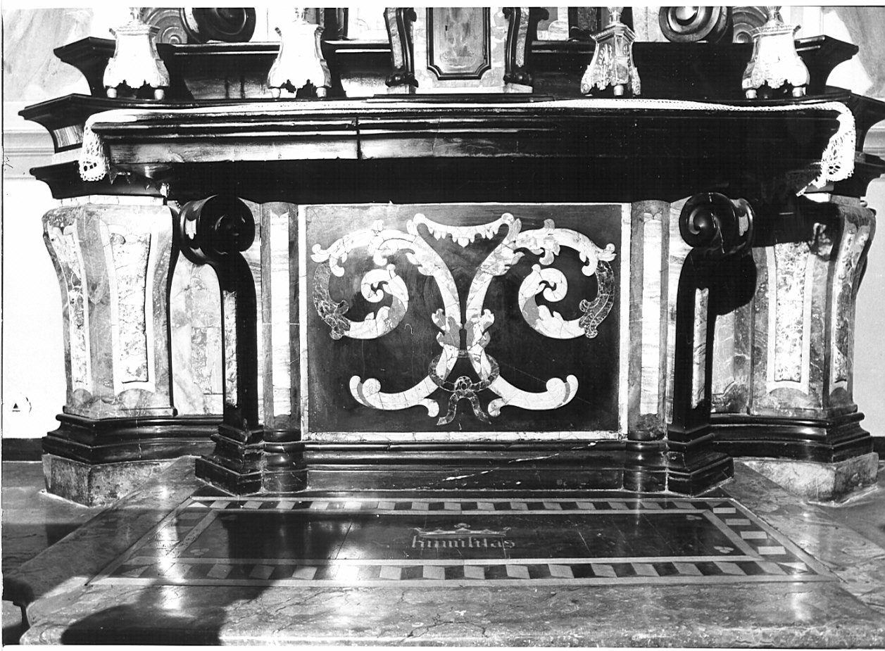 paliotto, elemento d'insieme - ambito lombardo (sec. XVIII)