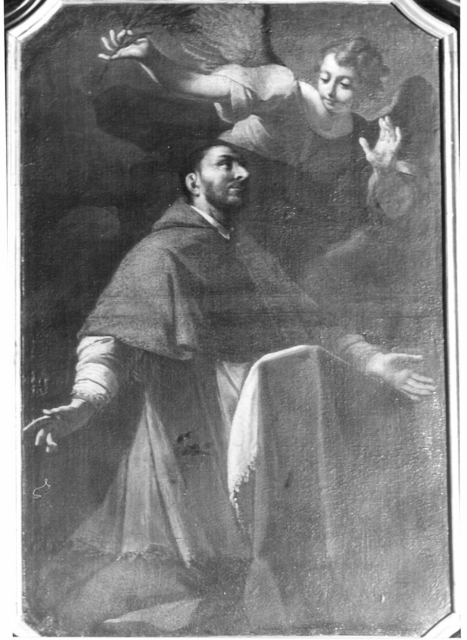 San Carlo Borromeo in meditazione (dipinto, opera isolata) - ambito lombardo (seconda metà sec. XVII)