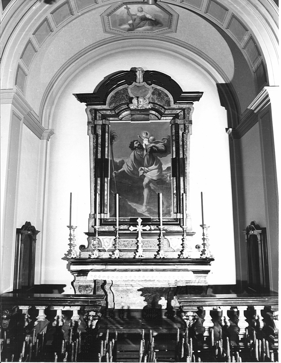 altare, complesso decorativo - bottega lombarda (sec. XVIII)