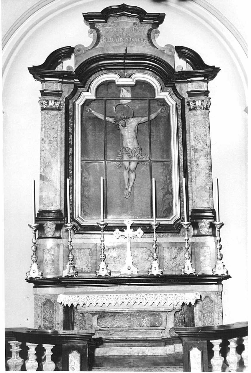 altare, complesso decorativo - bottega lombarda (fine sec. XVII)
