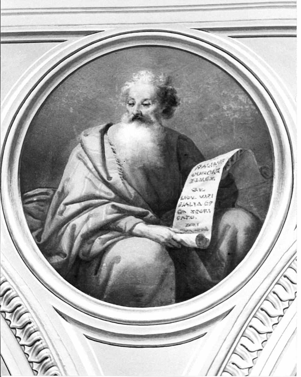 profeta (dipinto, elemento d'insieme) di Valtorta Giovanni (attribuito) (sec. XIX)