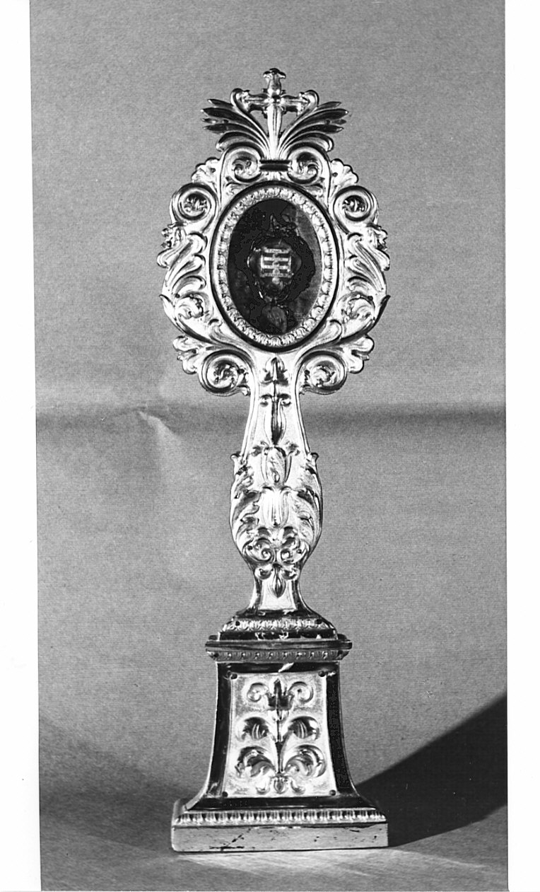 reliquiario - a ostensorio, serie - bottega lombarda (sec. XIX)