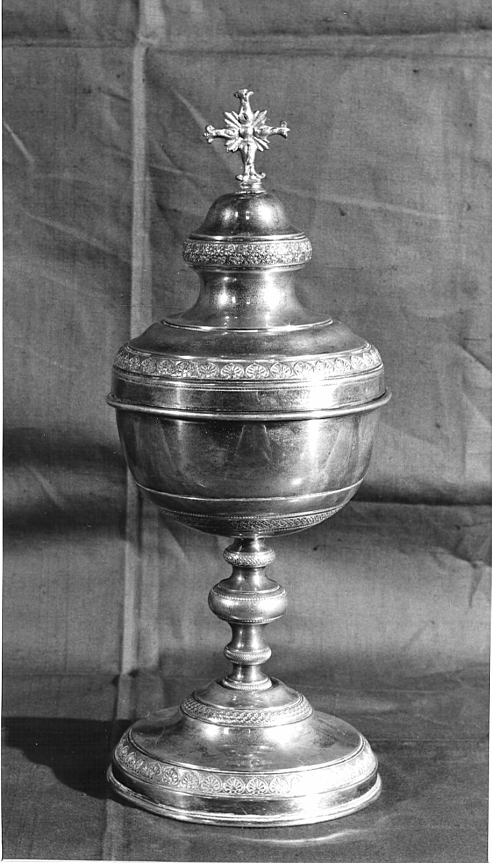 pisside, opera isolata - bottega Italia settentrionale (sec. XIX)