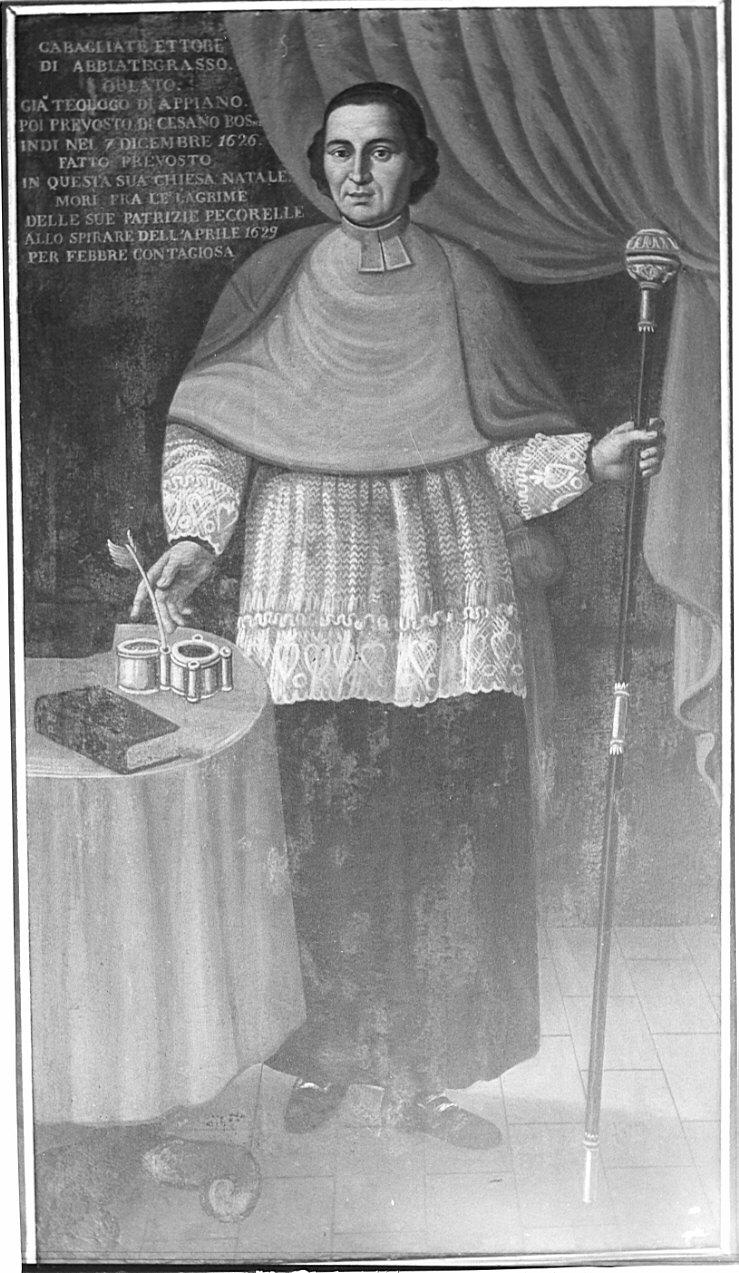 Ettore Gabagliate (dipinto, opera isolata) - ambito lombardo (sec. XVIII)