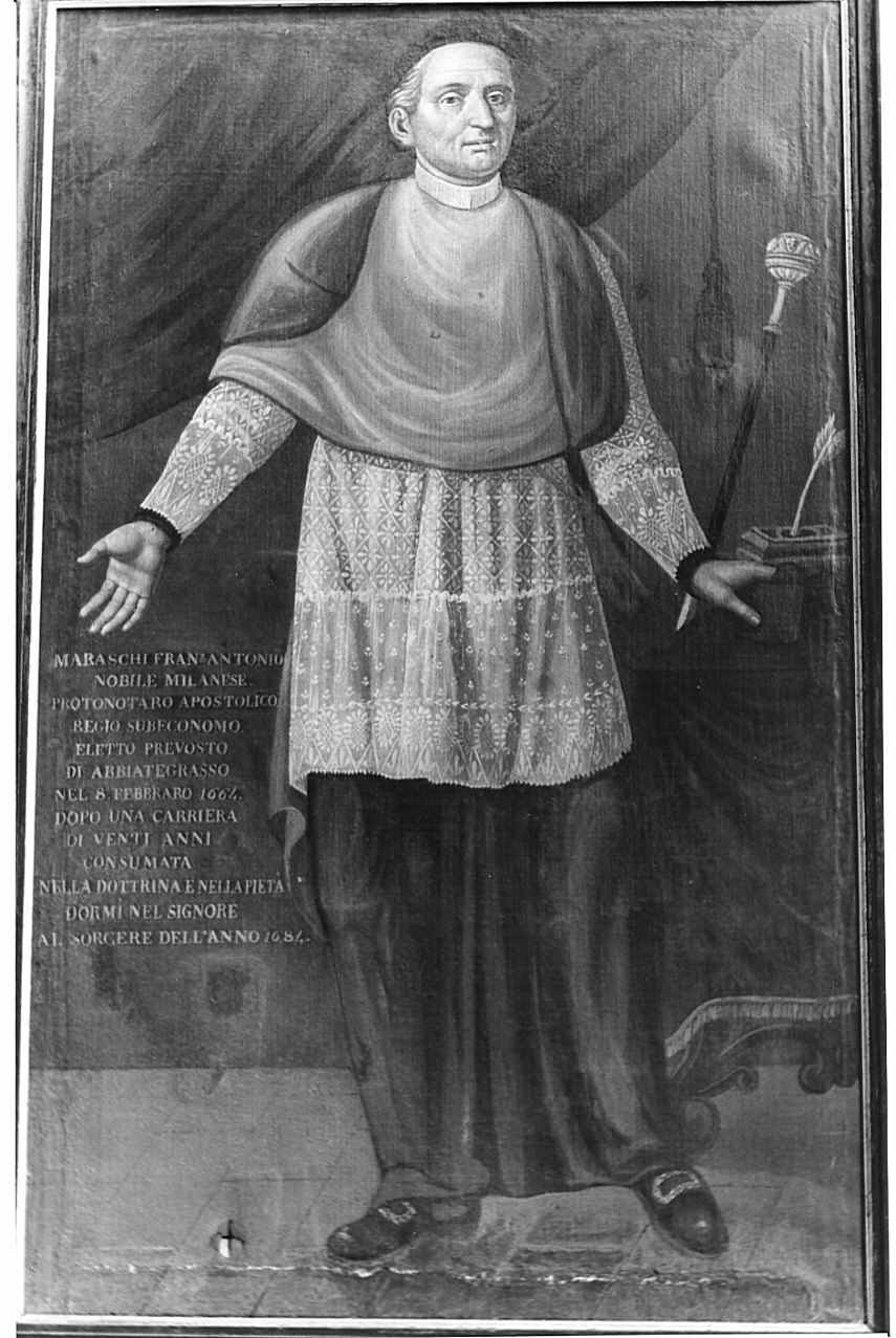 Francesco Antonio Maraschi (dipinto, opera isolata) - ambito lombardo (sec. XVIII)