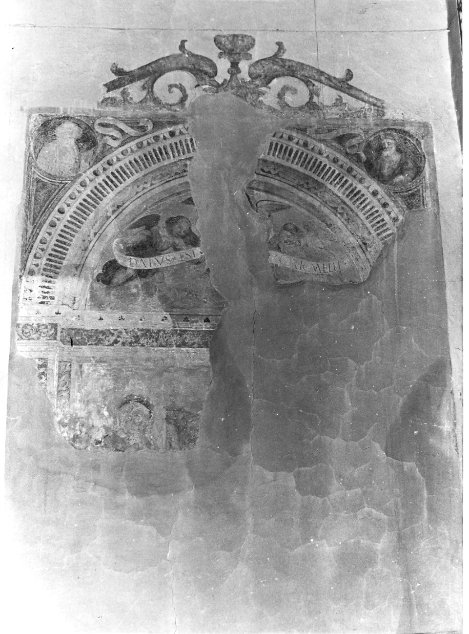 dipinto, frammento - ambito lombardo (sec. XVI)