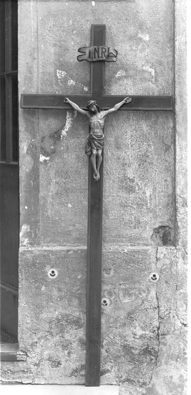 croce processionale, opera isolata - bottega lombarda (sec. XVIII)