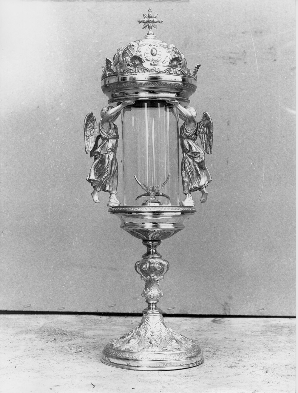 ostensorio, opera isolata - bottega lombarda (secc. XIX/ XX)