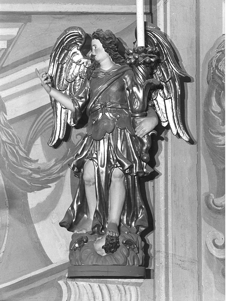 angelo (statua, opera isolata) - bottega lombarda (sec. XIX)