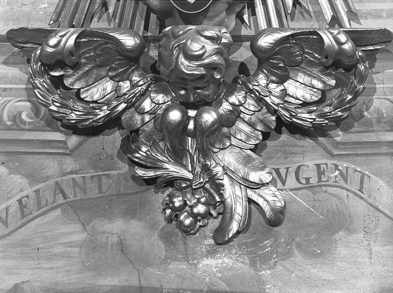 cherubino (scultura, opera isolata) - bottega lombarda (sec. XIX)