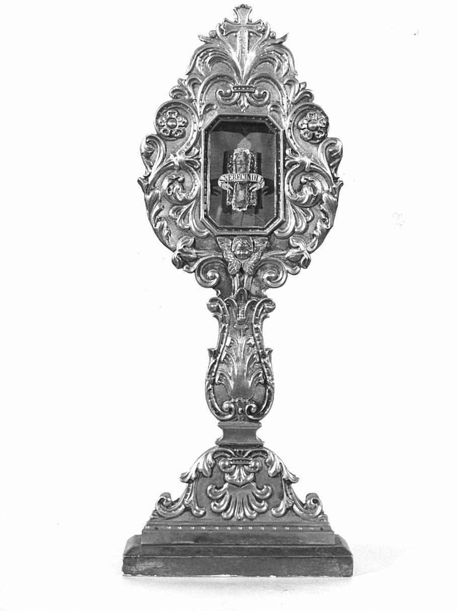 reliquiario, serie - bottega lombarda (sec. XIX)