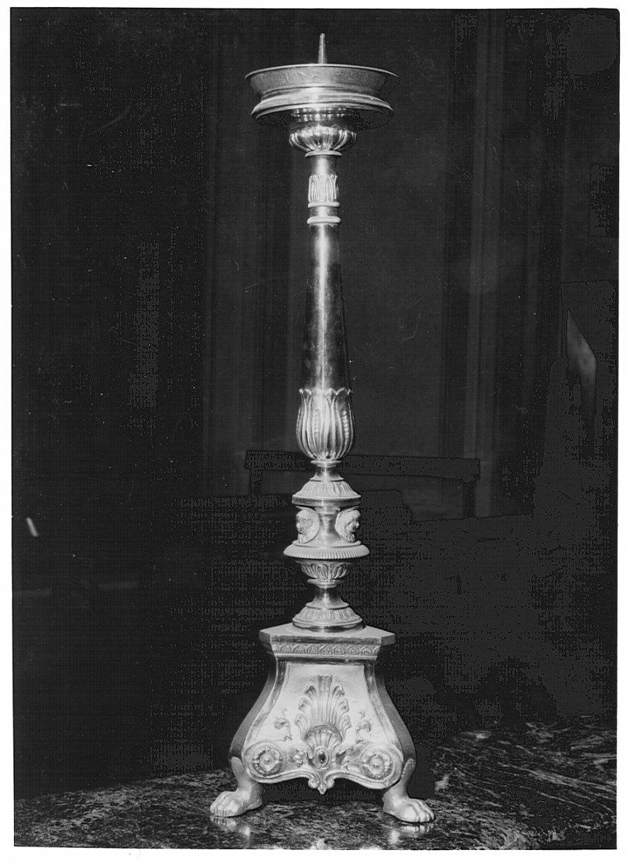 candeliere, serie - bottega lombarda (sec. XIX)