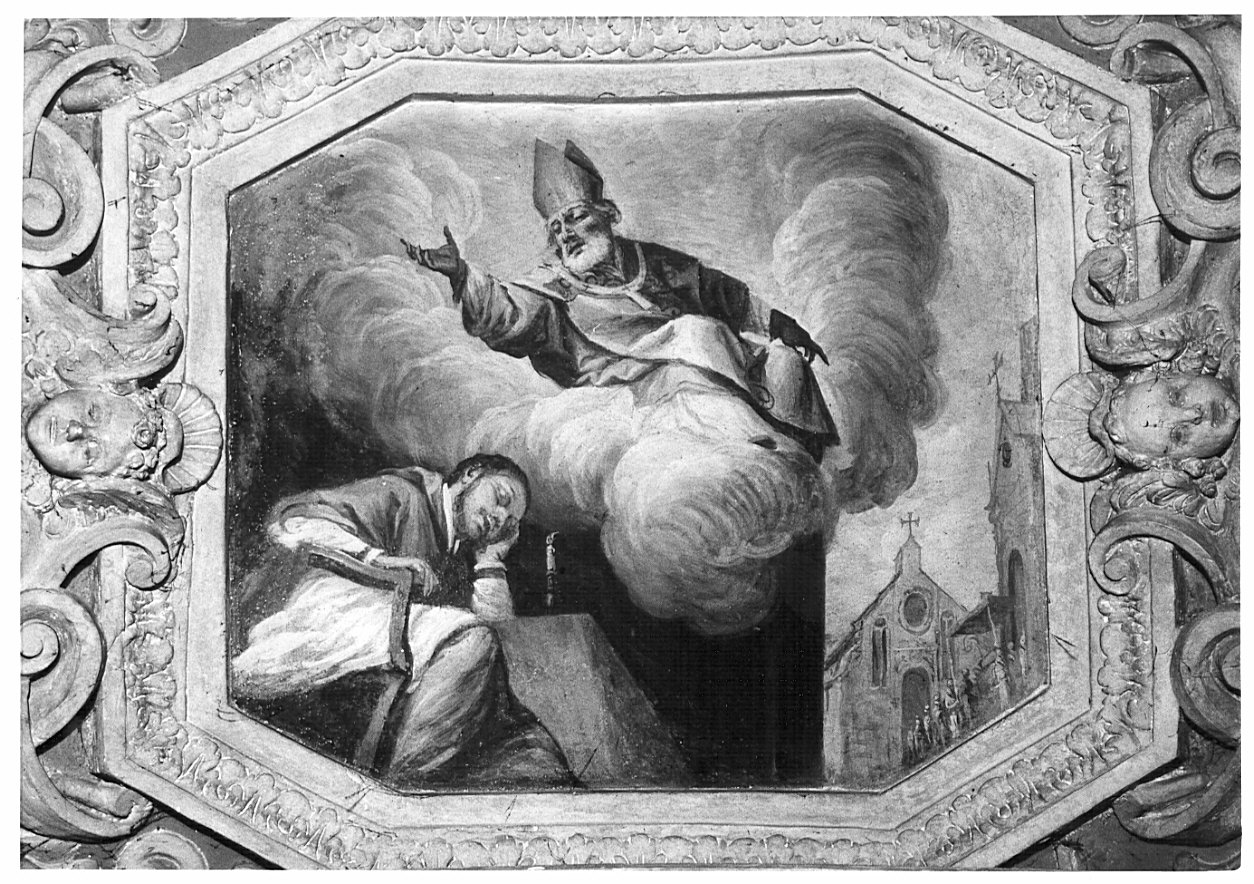 storie della vita di un santo (dipinto, ciclo) - ambito lombardo (sec. XVII)
