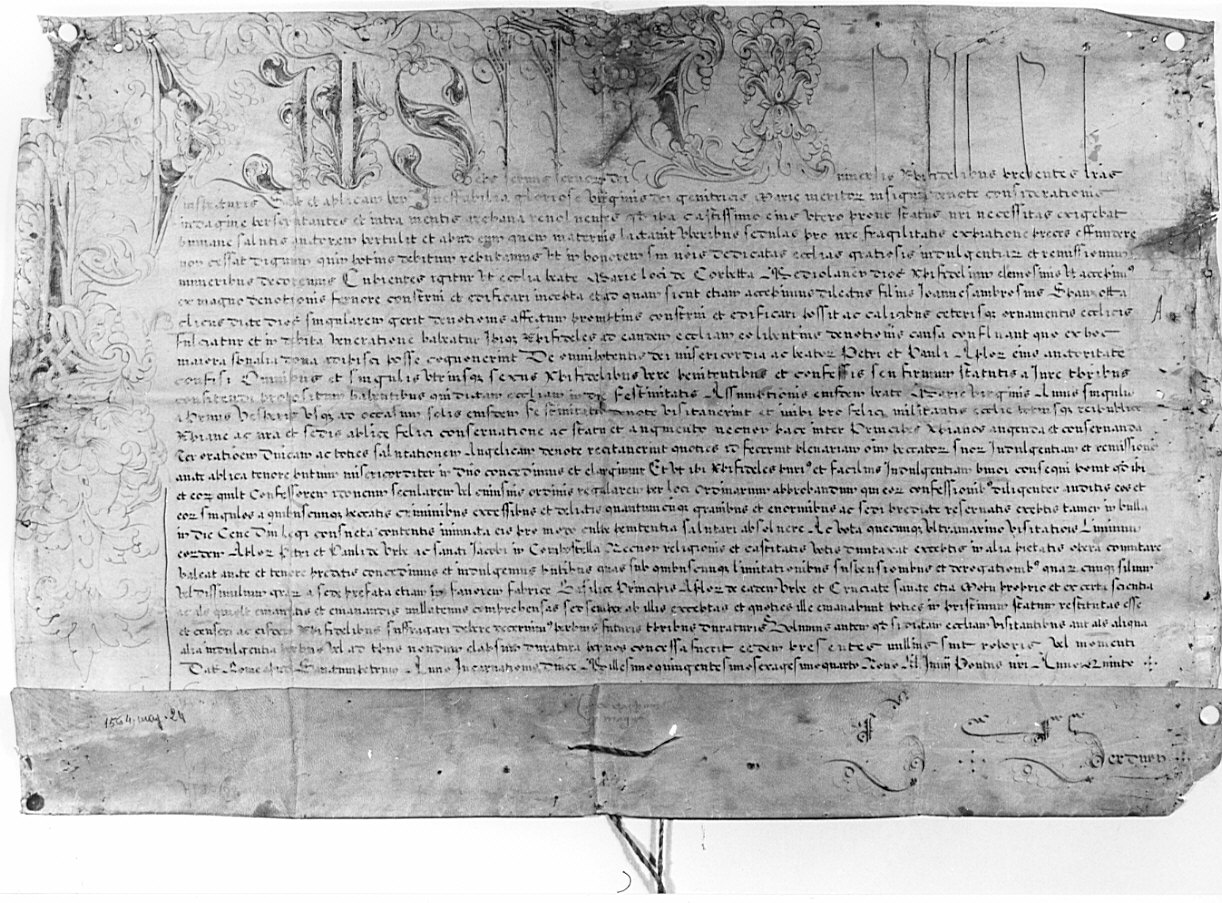 bolla papale, opera isolata - bottega romana (sec. XVI)