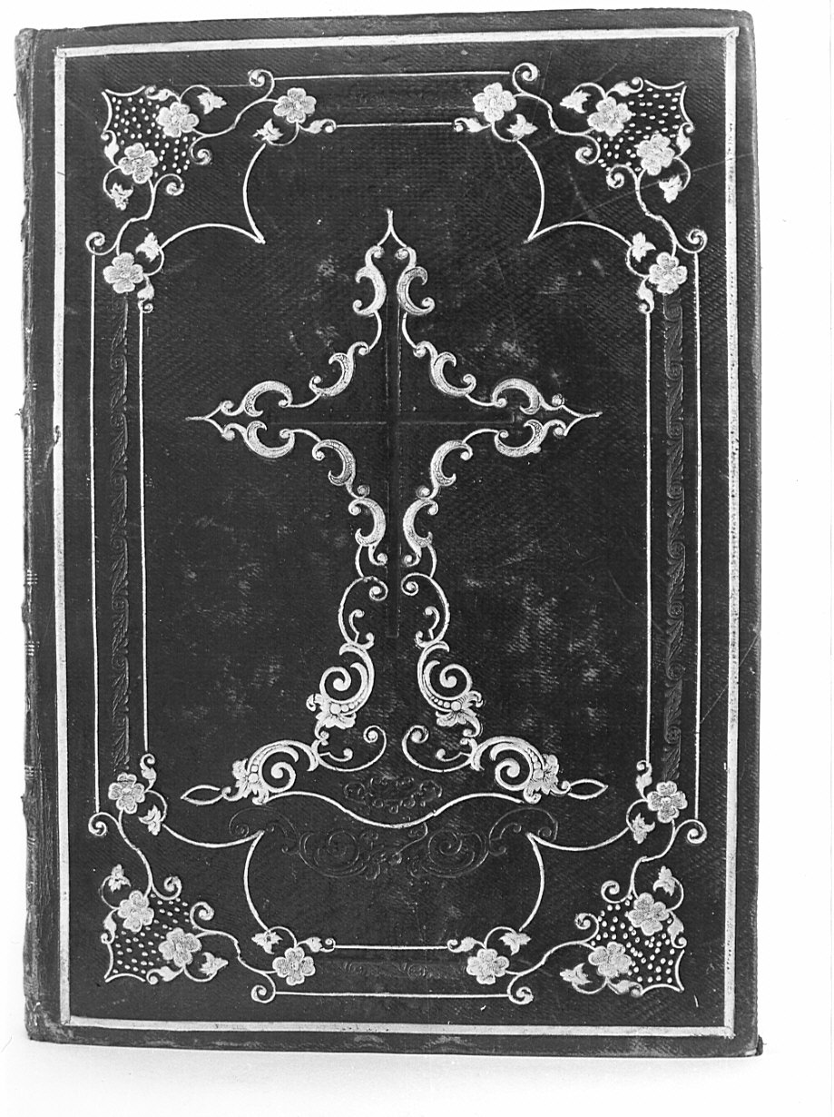 coperta di libro, opera isolata - bottega lombarda (sec. XIX)