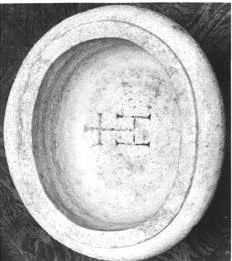 acquasantiera, opera isolata - bottega lombarda (sec. XV)