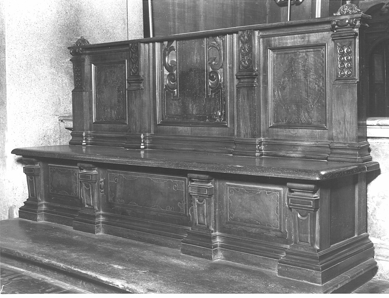 pancale da chiesa, opera isolata - bottega lombarda (sec. XIX)