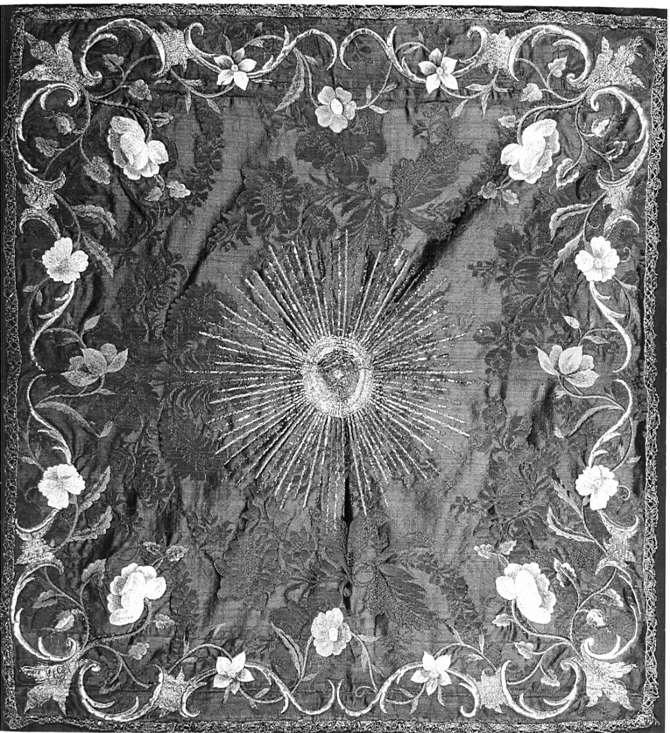 velo di calice, opera isolata - manifattura lombarda (sec. XVIII)