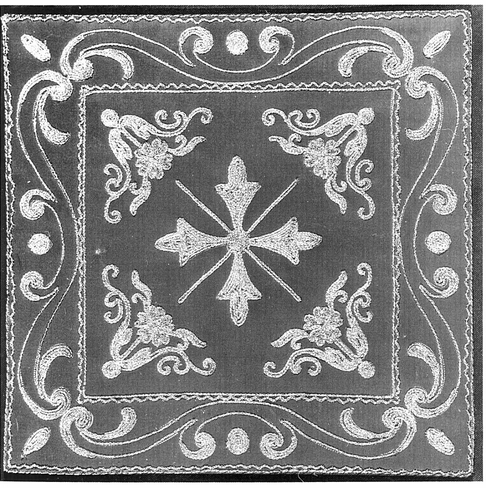 borsa del corporale, opera isolata - manifattura lombarda (sec. XIX)