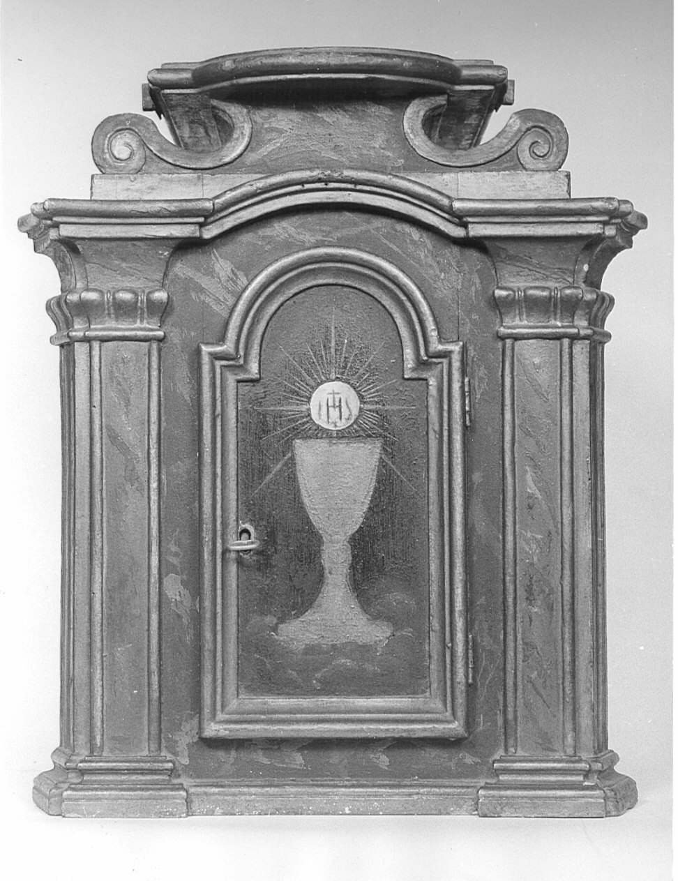 tabernacolo, opera isolata - bottega lombarda (fine/inizio secc. XVII/ XVIII)