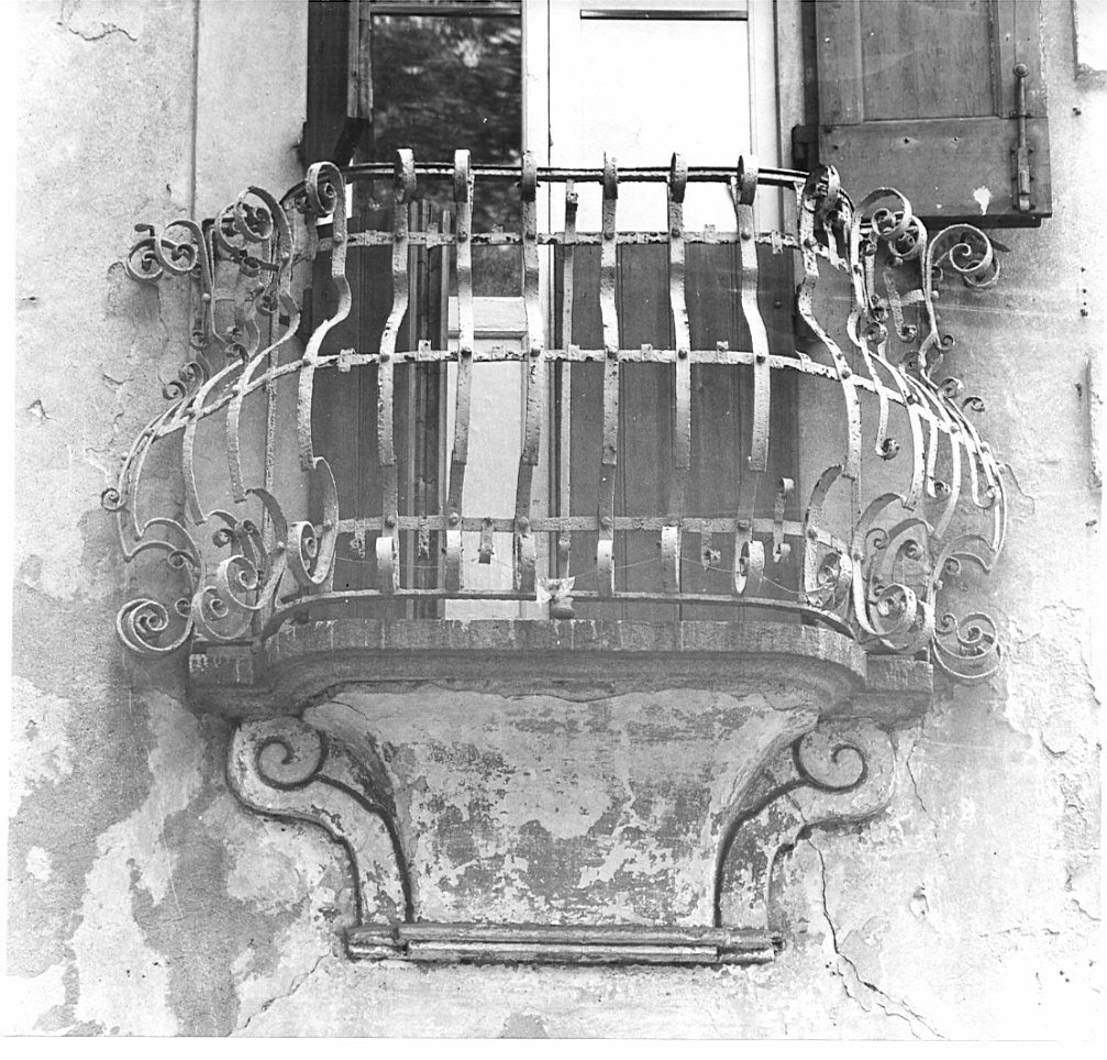 balcone, coppia - bottega lombarda (sec. XVIII)