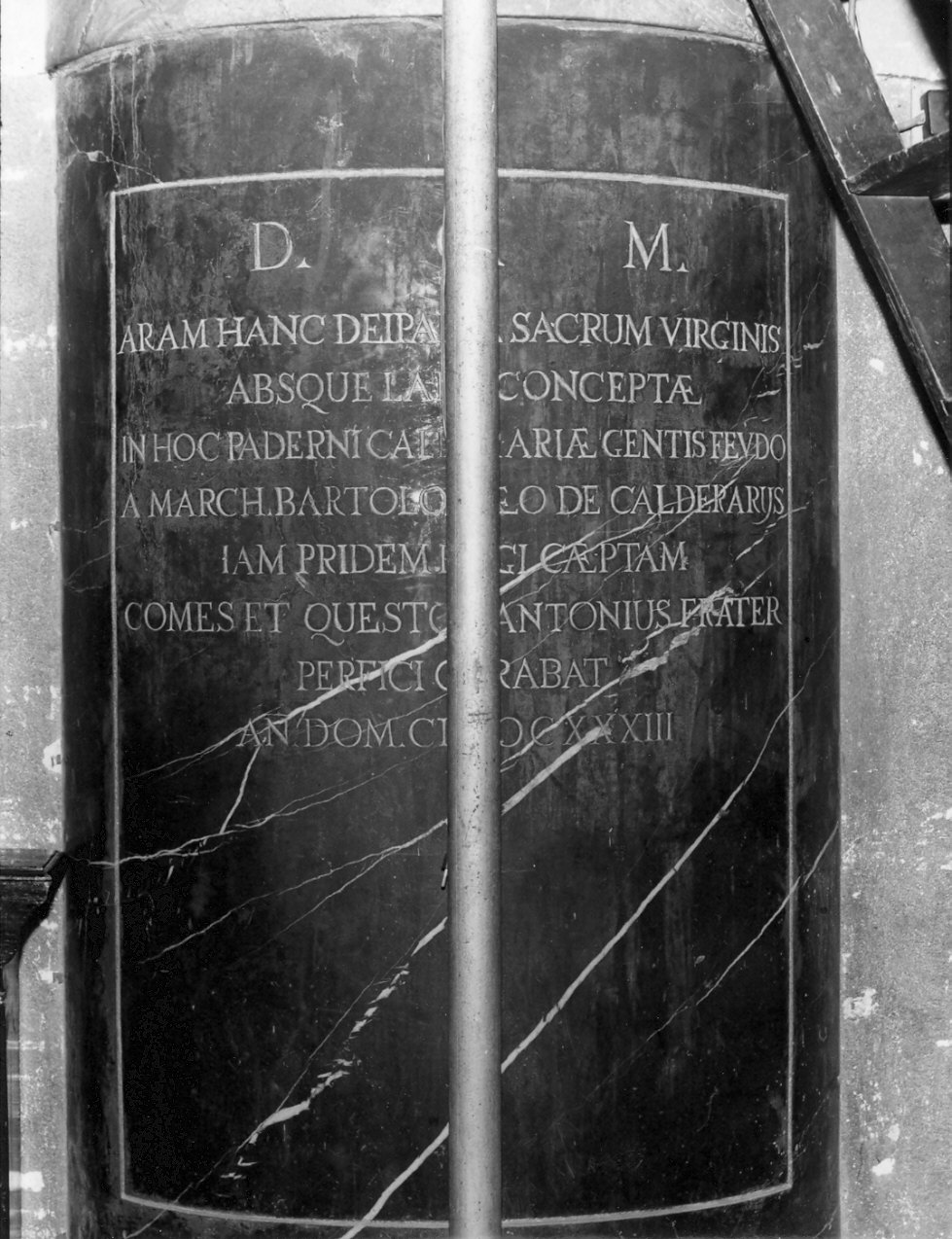 lapide - bottega lombarda (sec. XVIII)