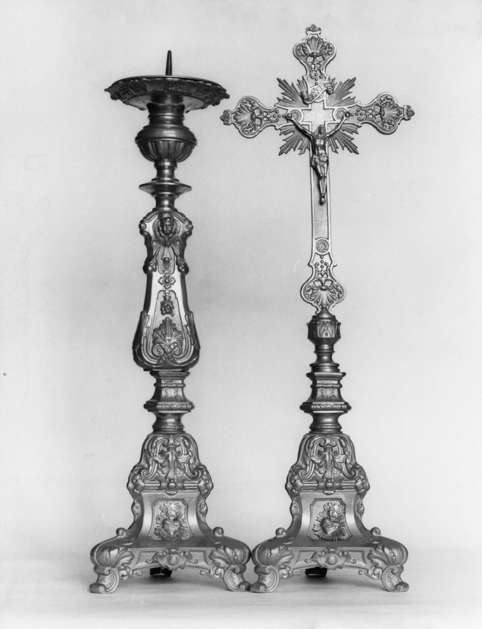 servizio d'altare - bottega lombarda (inizio sec. XX)