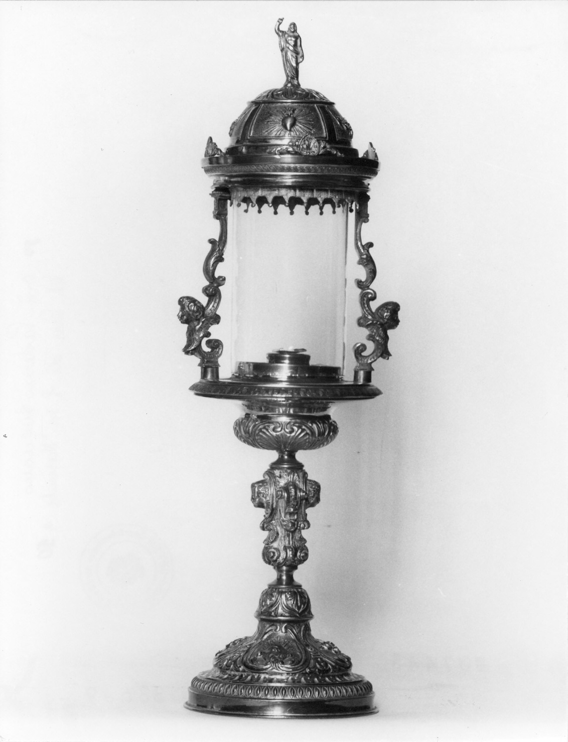 ostensorio, opera isolata - bottega lombarda (sec. XIX)