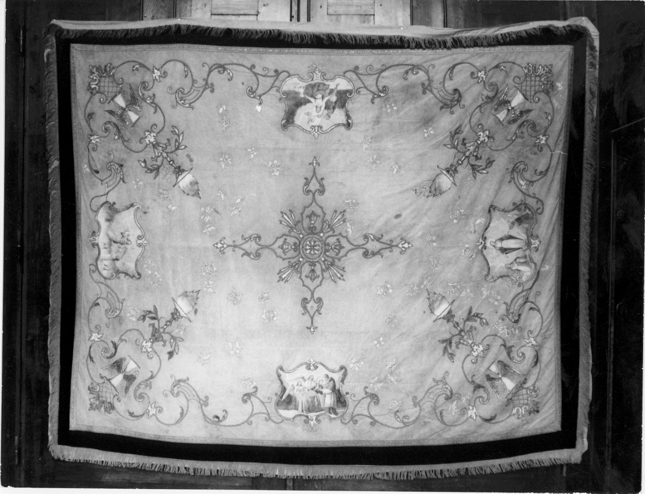 coltre funebre, opera isolata - manifattura lombarda (secc. XIX/ XX)