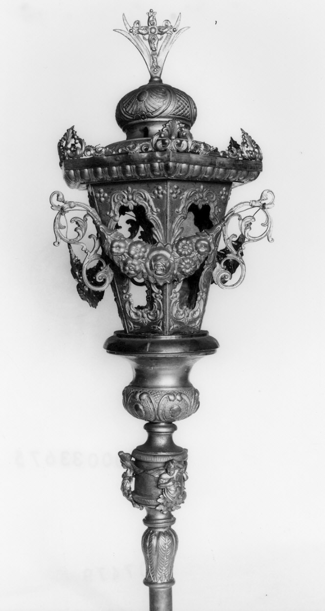 lanterna processionale - bottega lombarda (sec. XIX)