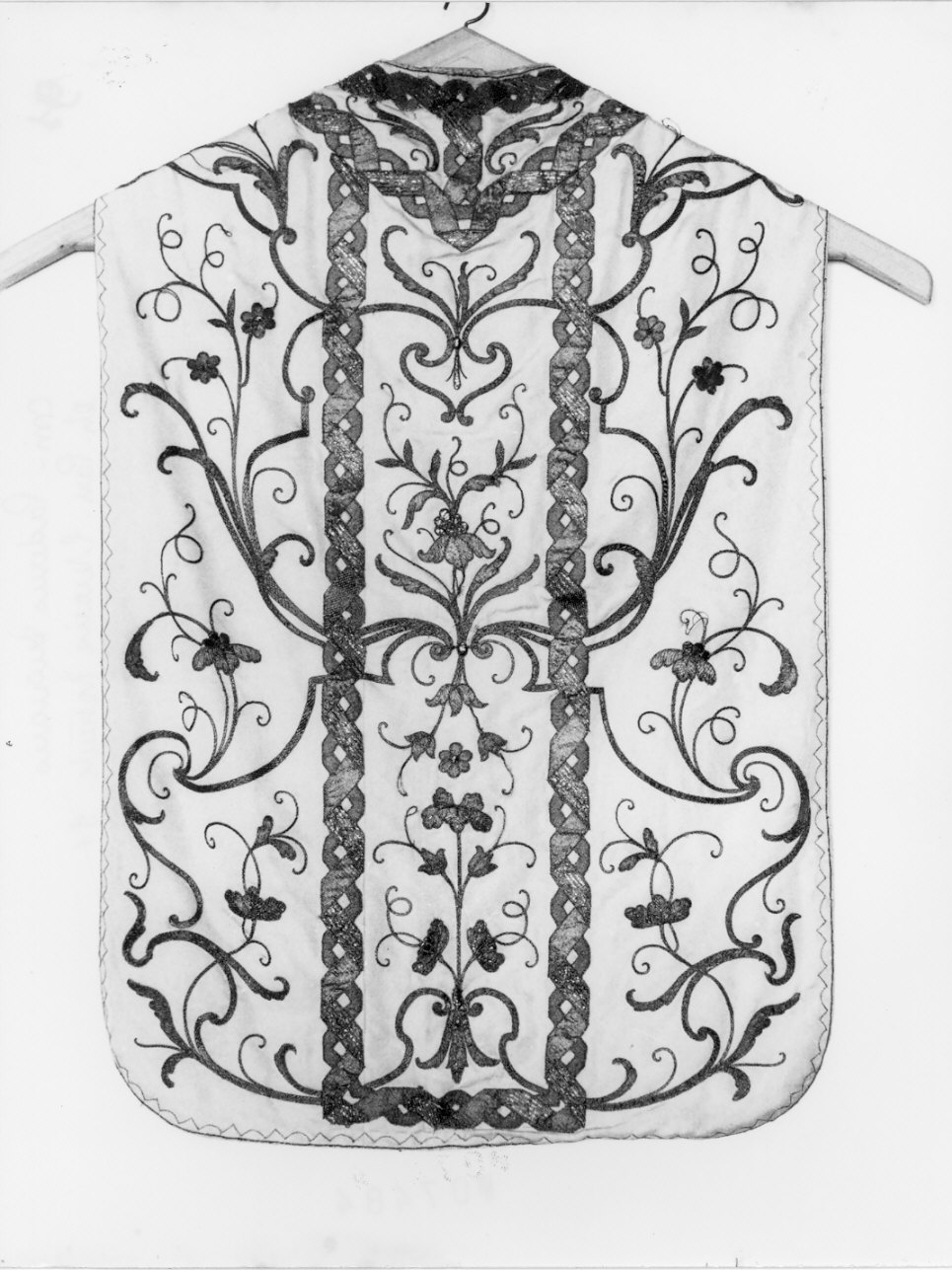 paramento liturgico - manifattura lombarda (sec. XIX)