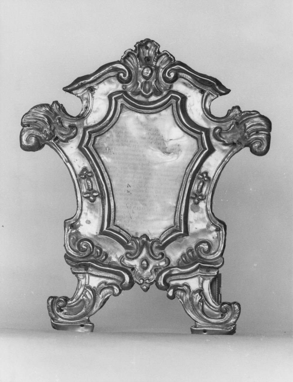 cartagloria, opera isolata - bottega lombarda (sec. XVIII)