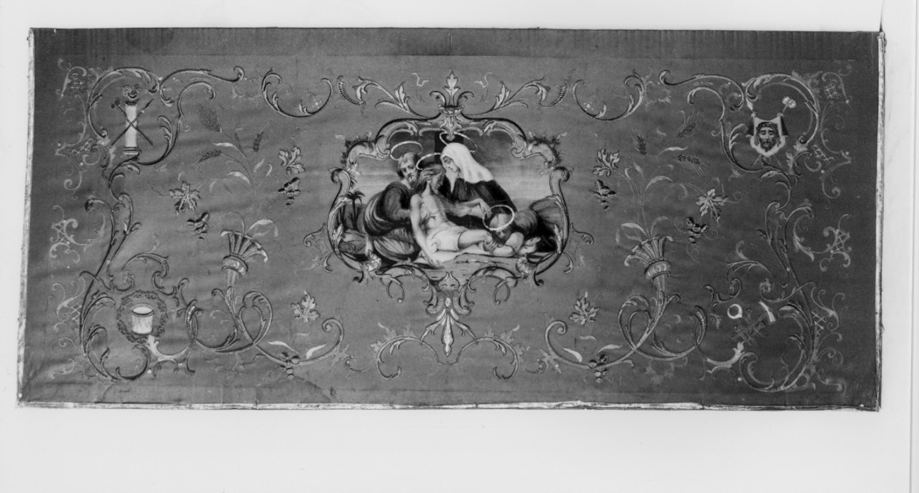 paliotto, opera isolata - manifattura lombarda (sec. XIX)