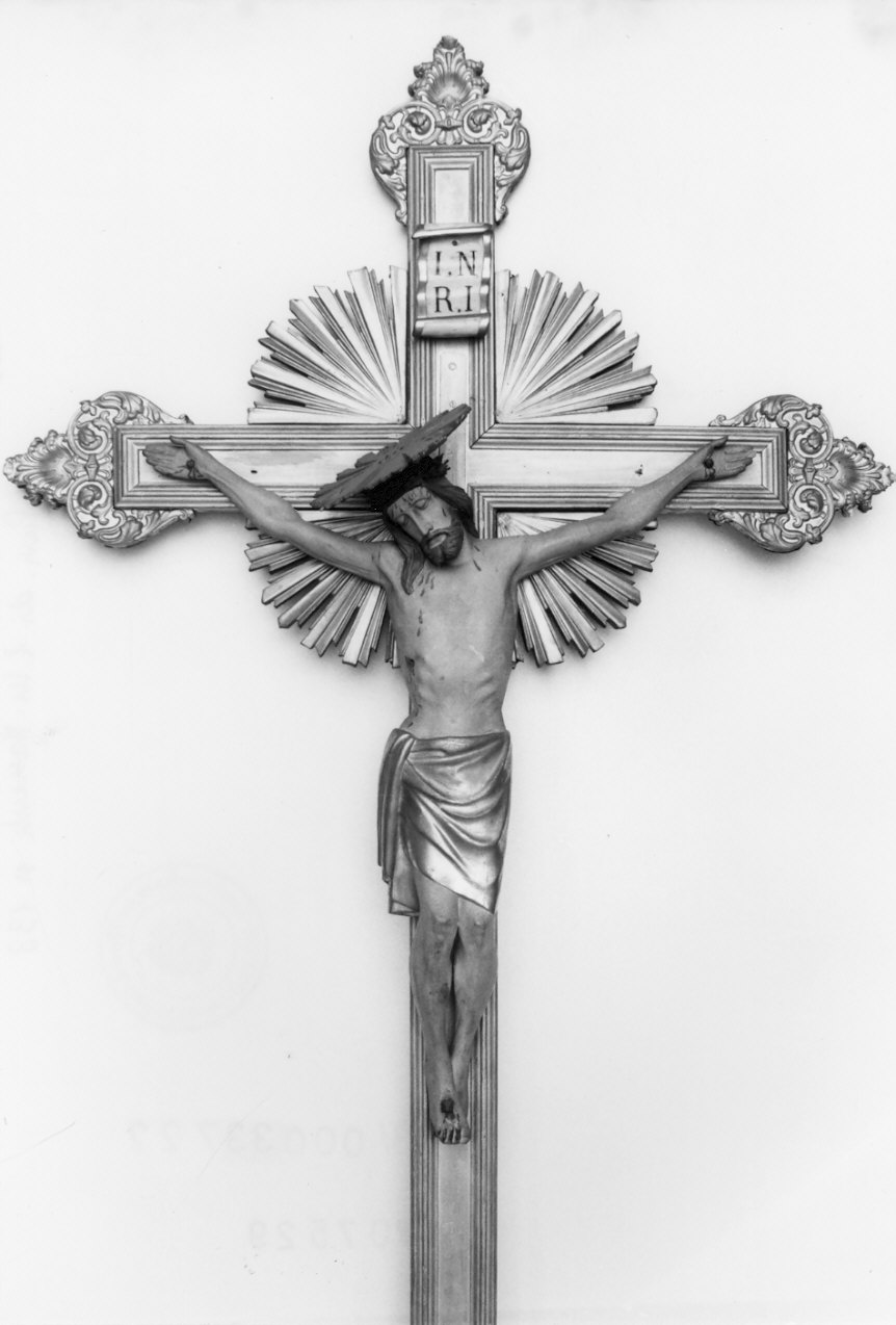 croce processionale, opera isolata - bottega lombarda (sec. XIX)