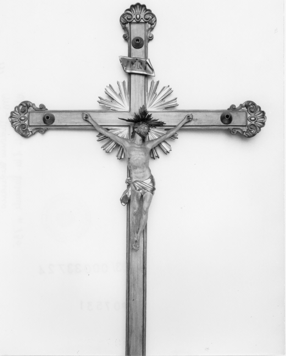 croce processionale, opera isolata - bottega lombarda (sec. XIX)